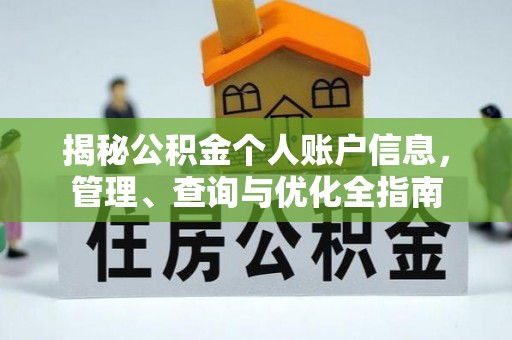 树林揭秘公积金个人账户信息，管理、查询与优化全指南