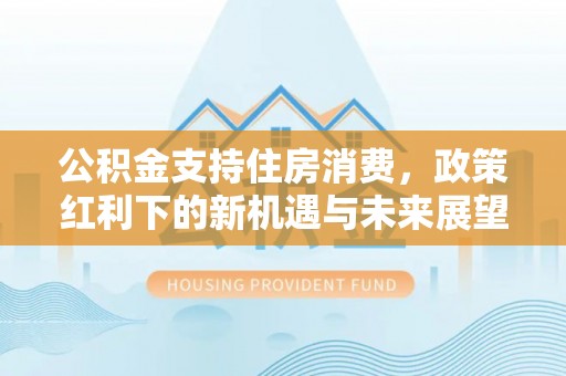 树林公积金支持住房消费，政策红利下的新机遇与未来展望
