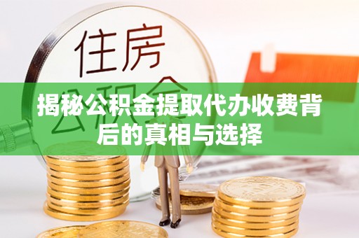树林揭秘公积金提取代办收费背后的真相与选择