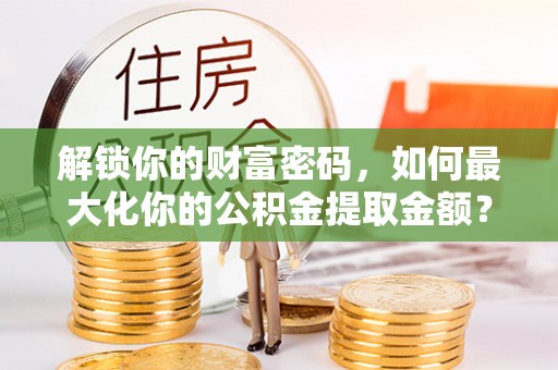 树林解锁你的财富密码，如何最大化你的公积金提取金额？