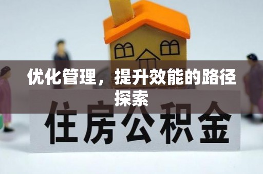 树林优化管理，提升效能的路径探索