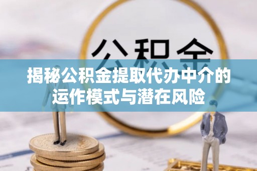 树林揭秘公积金提取代办中介的运作模式与潜在风险