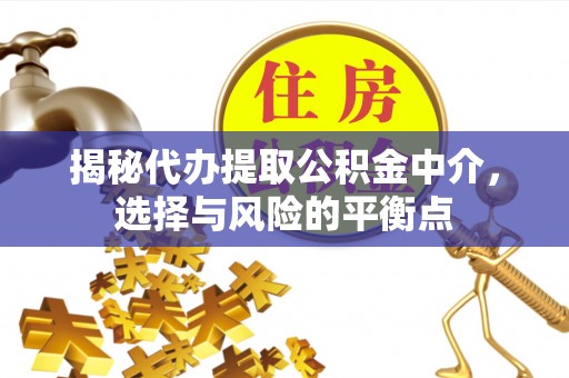树林揭秘代办提取公积金中介，选择与风险的平衡点