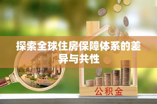 树林探索全球住房保障体系的差异与共性