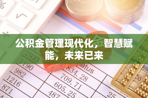 树林公积金管理现代化，智慧赋能，未来已来