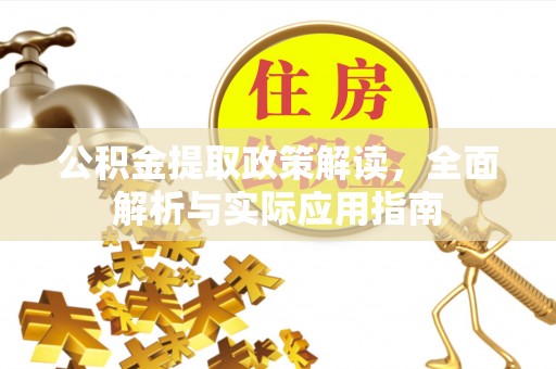 树林公积金提取政策解读，全面解析与实际应用指南